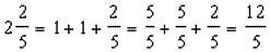 to fraction using units image